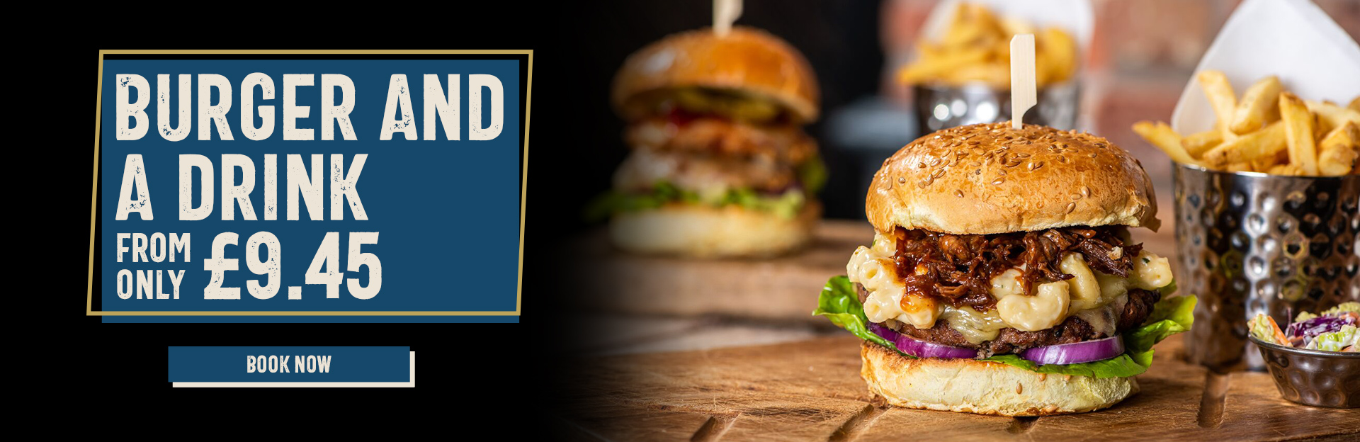 Burger & Drink at Bungalows & Bears